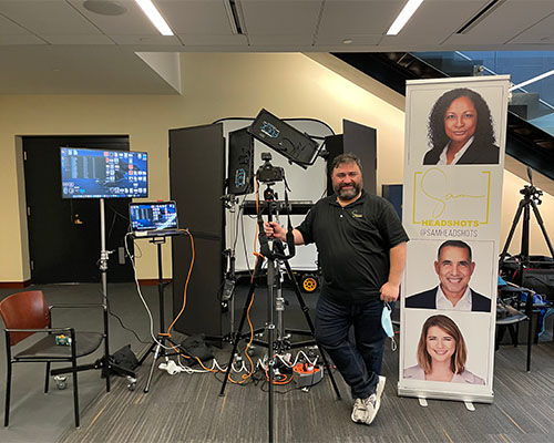 Conference Headshots Setup